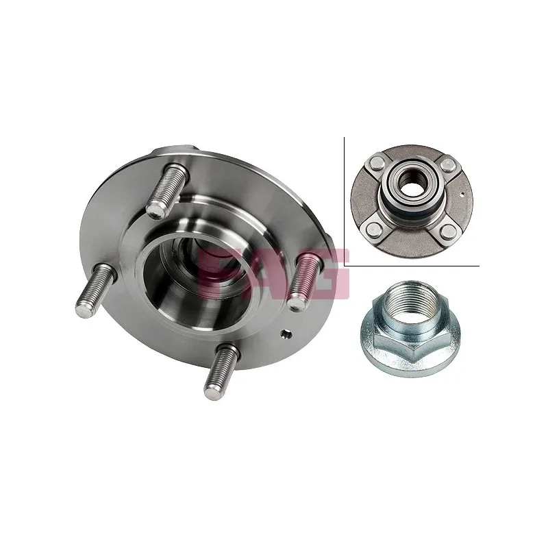 Roulement de roue arrière FAG 713 6190 50