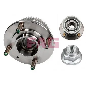 Roulement de roue arrière FAG 713 6194 50