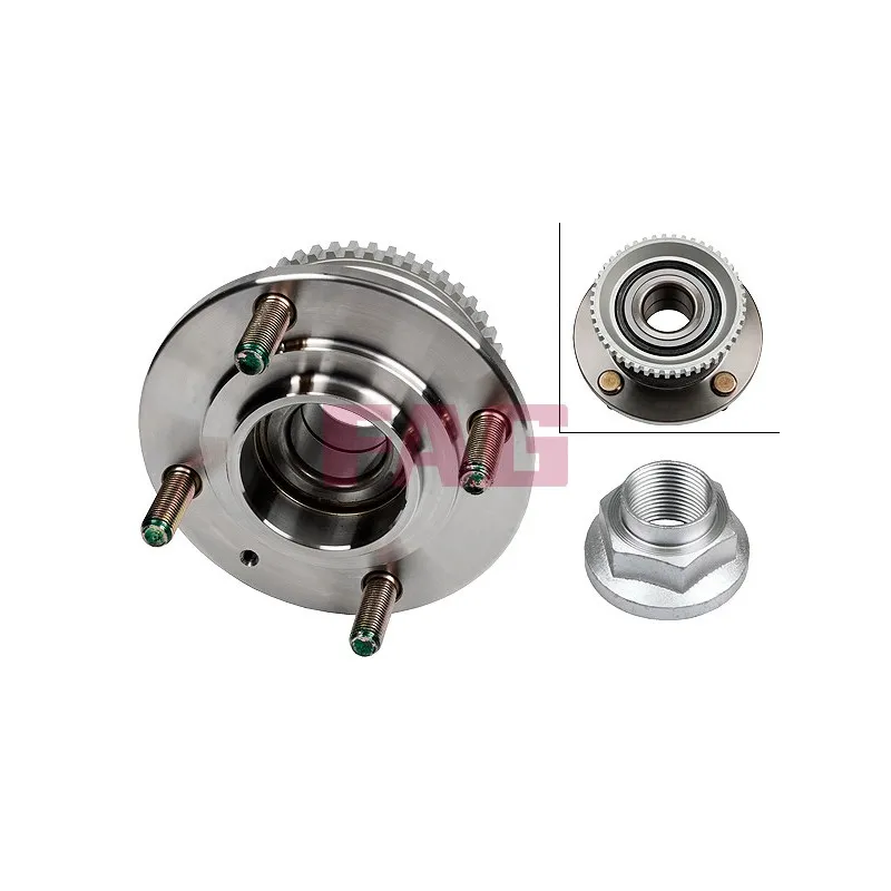 Roulement de roue arrière FAG 713 6194 50