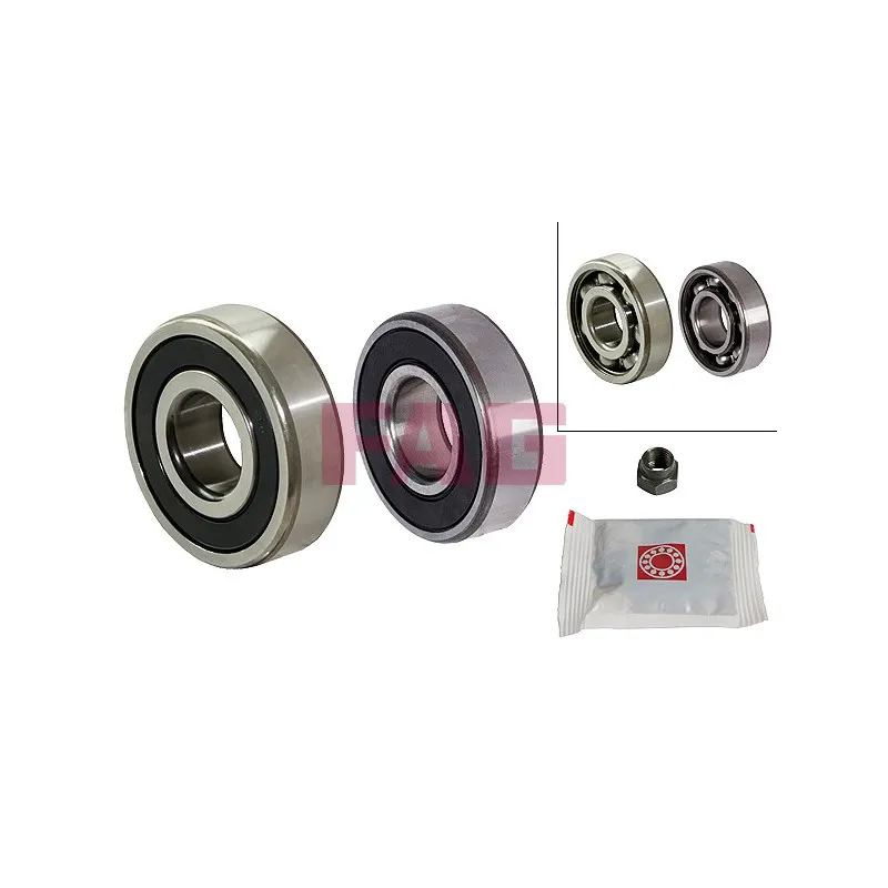 Roulement de roue arrière FAG 713 6231 40