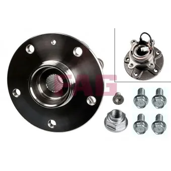 Roulement de roue arrière FAG 713 6235 50