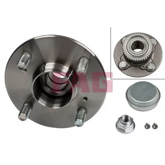 Roulement de roue arrière FAG 713 6236 50