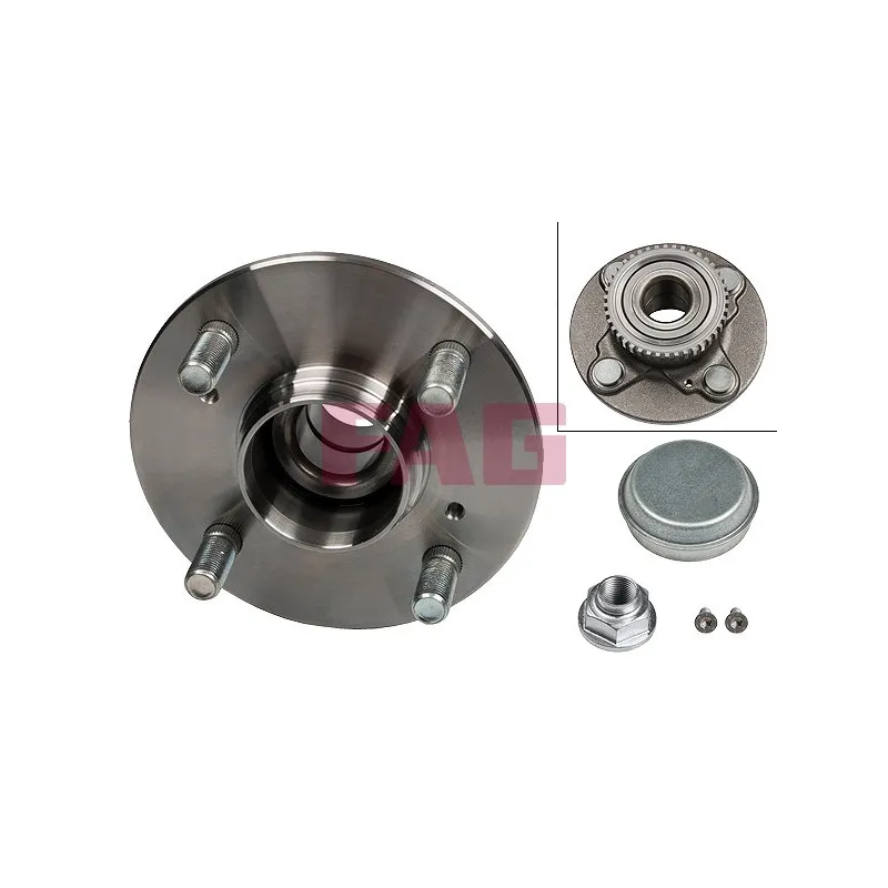 Roulement de roue arrière FAG 713 6236 50