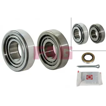 Roulement de roue arrière FAG 713 6251 20