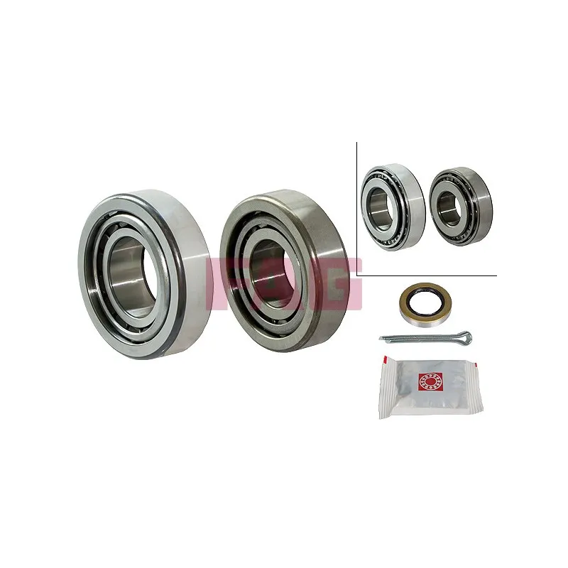 Roulement de roue arrière FAG 713 6251 20