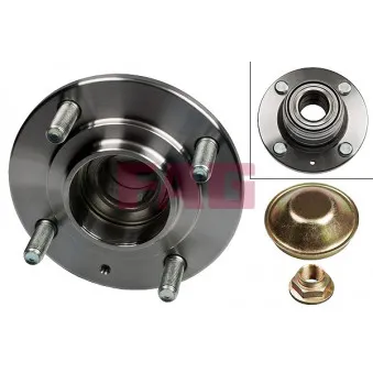 Roulement de roue arrière FAG 713 6262 30