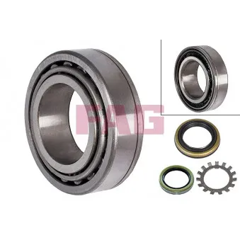 Roulement de roue arrière FAG 713 6262 70
