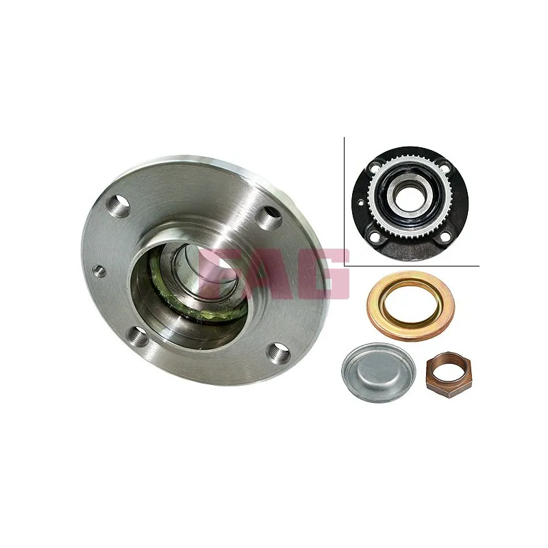 Roulement de roue arrière FAG 713 6301 10