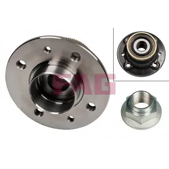 Roulement de roue arrière FAG 713 6303 10