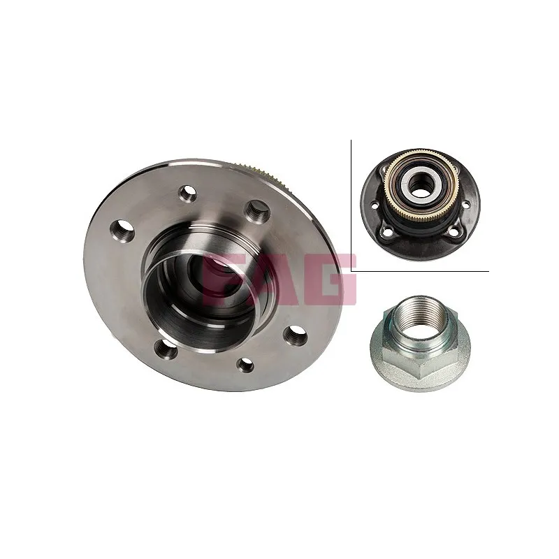 Roulement de roue arrière FAG 713 6303 10