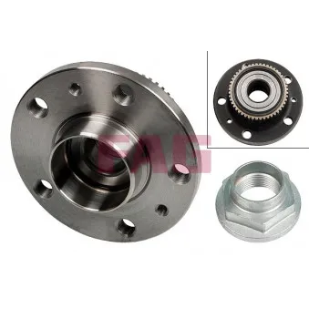 Roulement de roue arrière FAG 713 6305 00