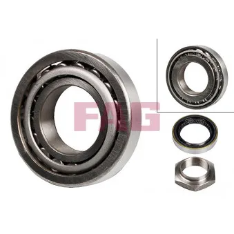 Roulement de roue arrière FAG 713 6447 20