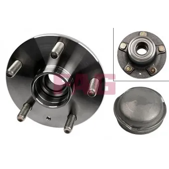 Roulement de roue arrière FAG 713 6447 90