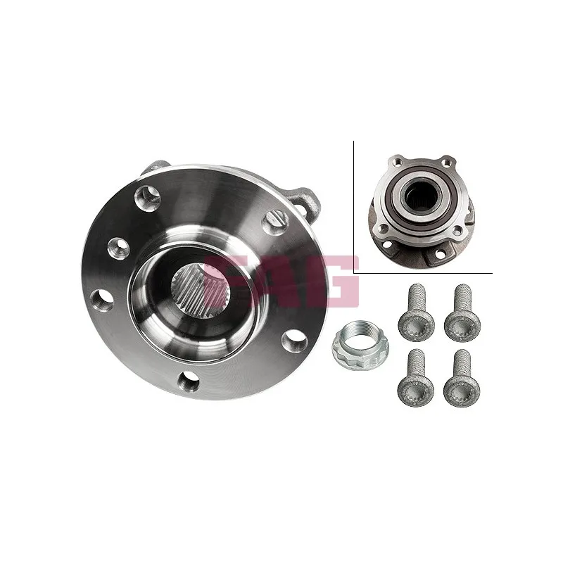 Roulement de roue avant FAG 713 6494 50