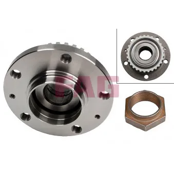 Roulement de roue arrière FAG 713 6505 10