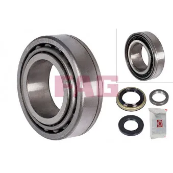 Roulement de roue arrière FAG 713 6602 60