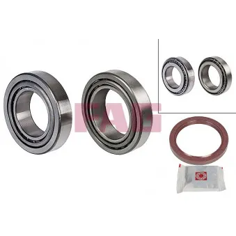 Roulement de roue arrière FAG 713 6670 40