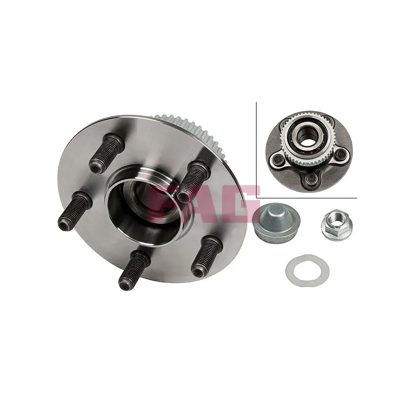 Roulement de roue arrière FAG 713 6702 70
