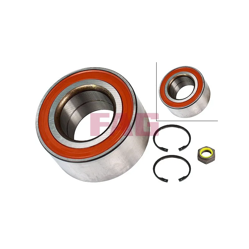 Roulement de roue avant FAG 713 6787 80