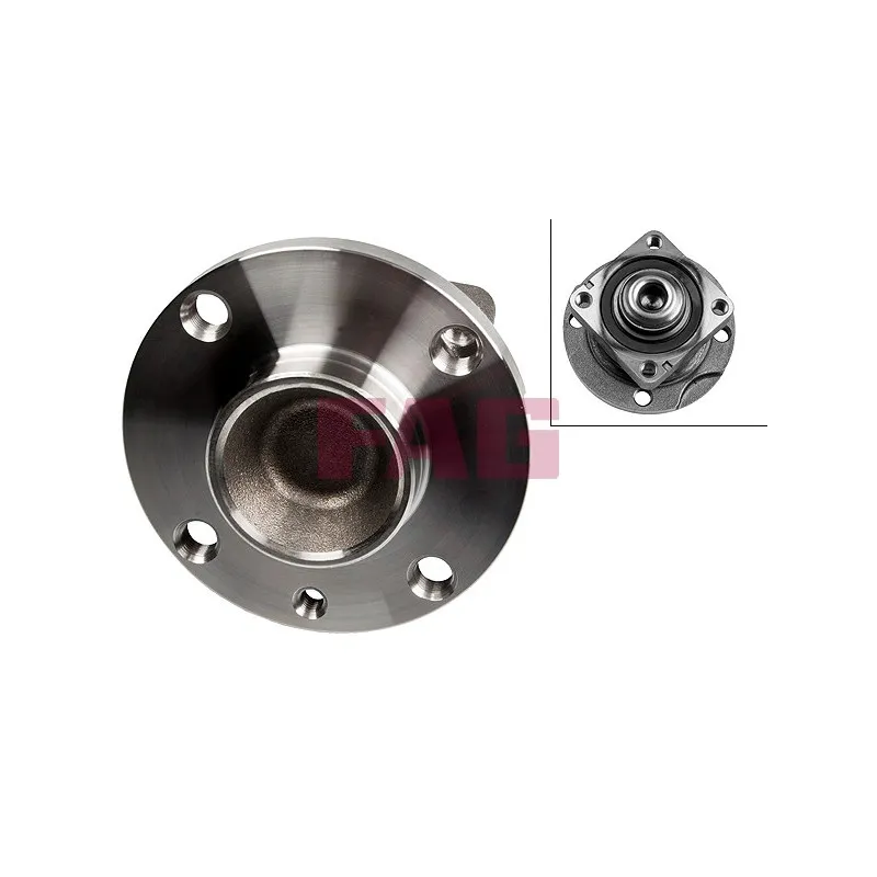 Roulement de roue arrière FAG 713 6902 60