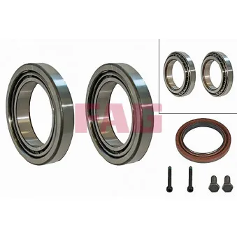 Roulement de roue arrière FAG 713 6910 90