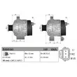 Alternateur DENSO DAN1041 - Visuel 1