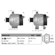 Alternateur DENSO DAN1139 - Visuel 1