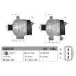 Alternateur DENSO DAN1355 - Visuel 1