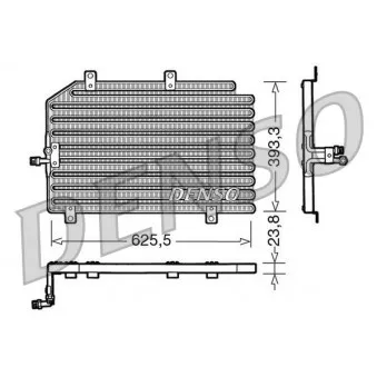 Condenseur, climatisation DENSO DCN01022