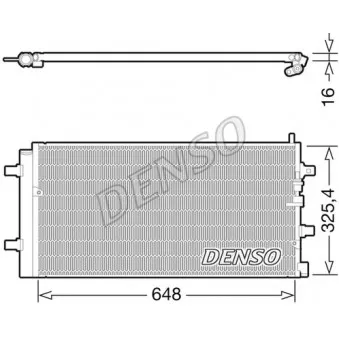 Condenseur, climatisation DENSO