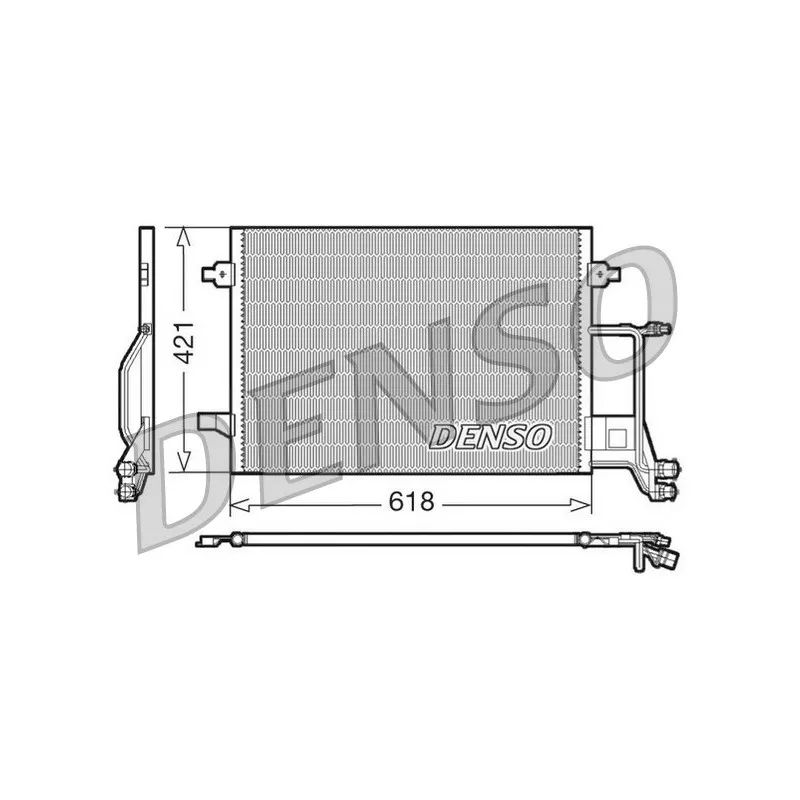 Condenseur, climatisation DENSO DCN02013