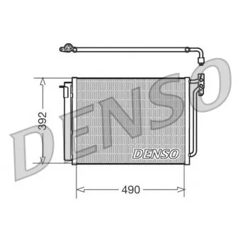 Condenseur, climatisation DENSO DCN05009
