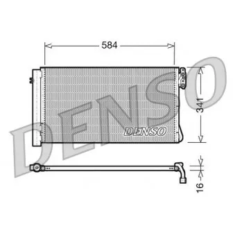 Condenseur, climatisation DENSO DCN05012