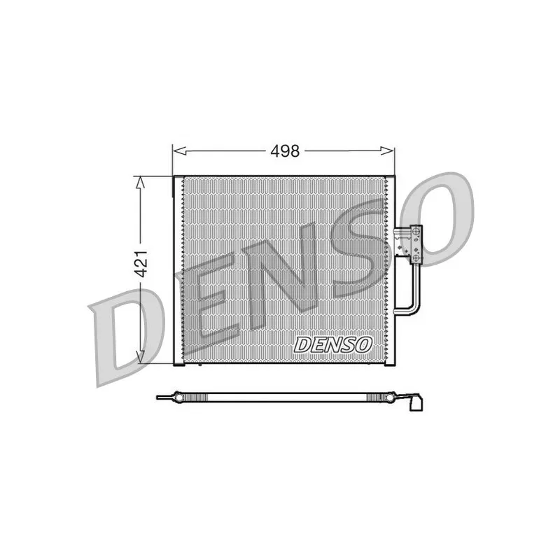 Condenseur, climatisation DENSO DCN05015