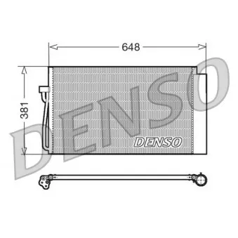 Condenseur, climatisation DENSO DCN05017