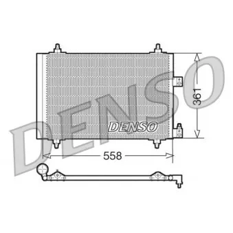 Condenseur, climatisation DENSO DCN07005