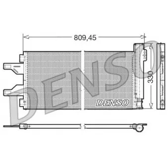 Condenseur, climatisation DENSO