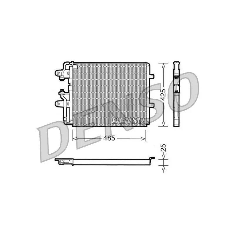 Condenseur, climatisation DENSO DCN09030