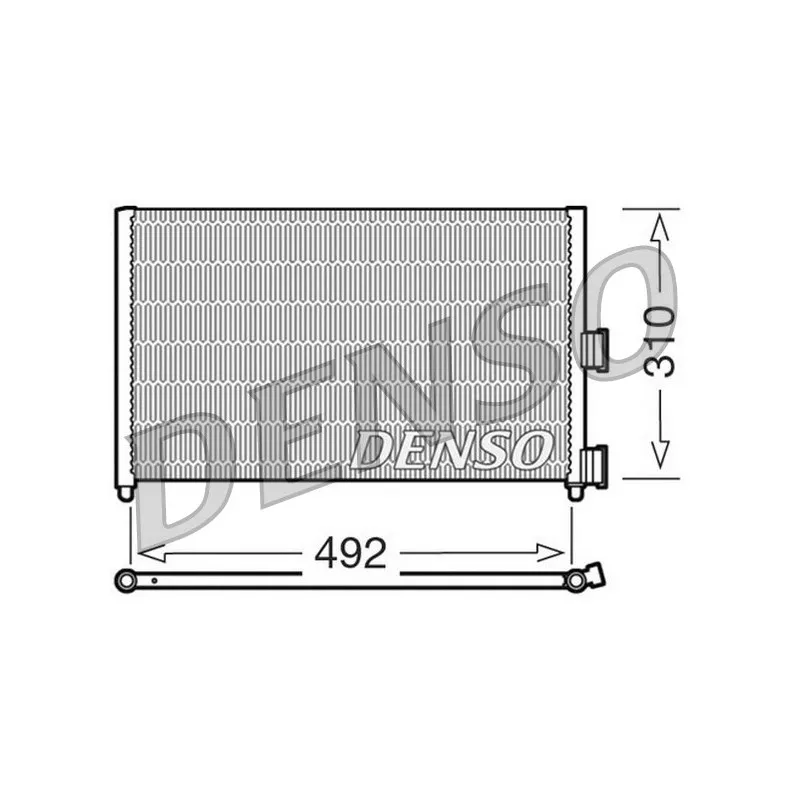 Condenseur, climatisation DENSO DCN09071