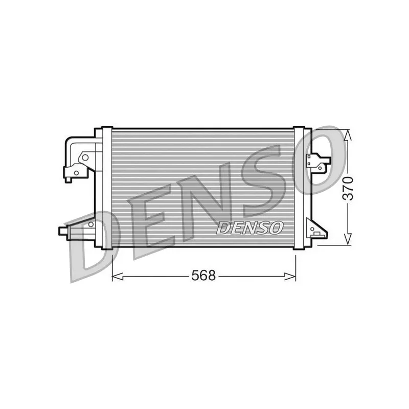 Condenseur, climatisation DENSO DCN10001