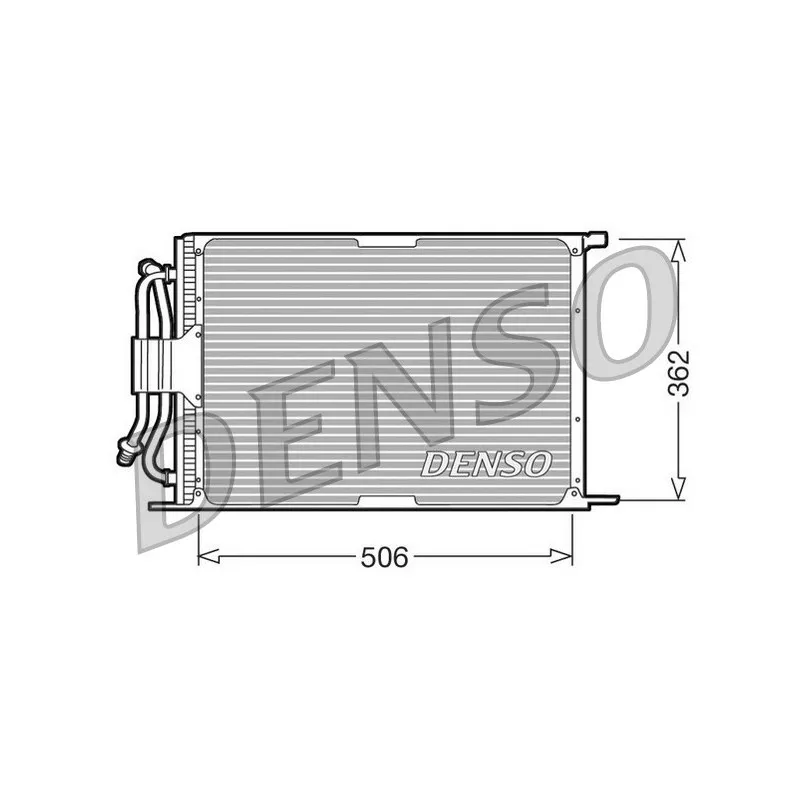 Condenseur, climatisation DENSO DCN10005