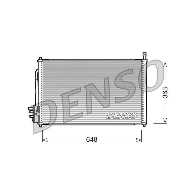 Condenseur, climatisation DENSO DCN10006