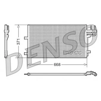 Condenseur, climatisation DENSO DCN10007