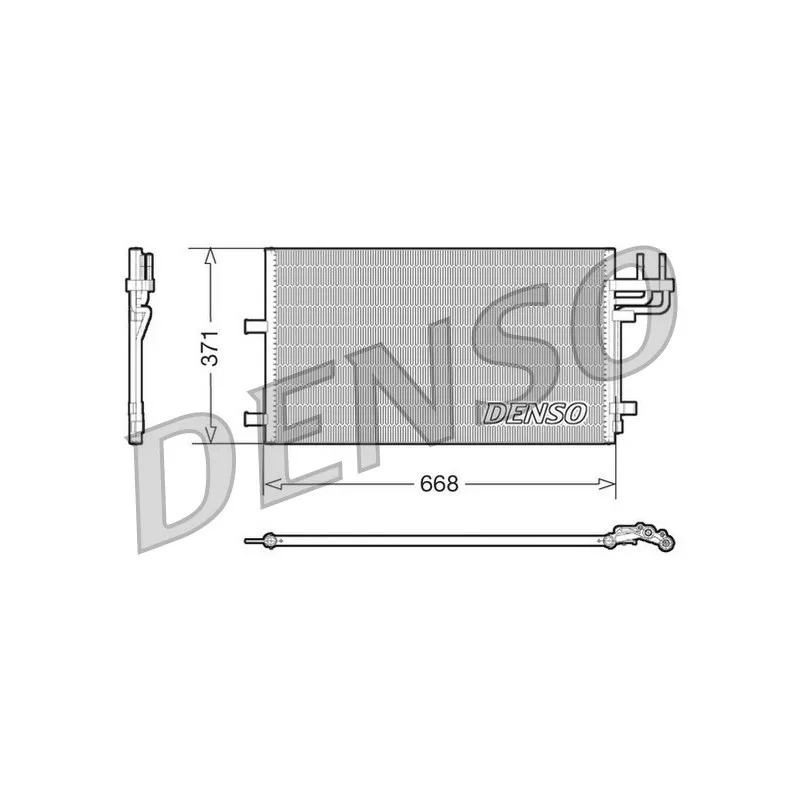 Condenseur, climatisation DENSO DCN10007