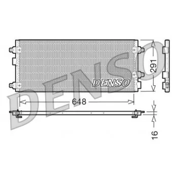 Condenseur, climatisation DENSO