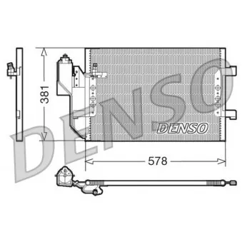 Condenseur, climatisation DENSO