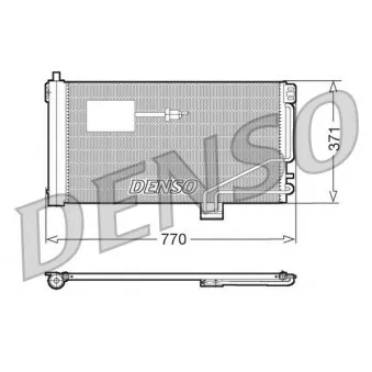 Condenseur, climatisation DENSO DCN17015
