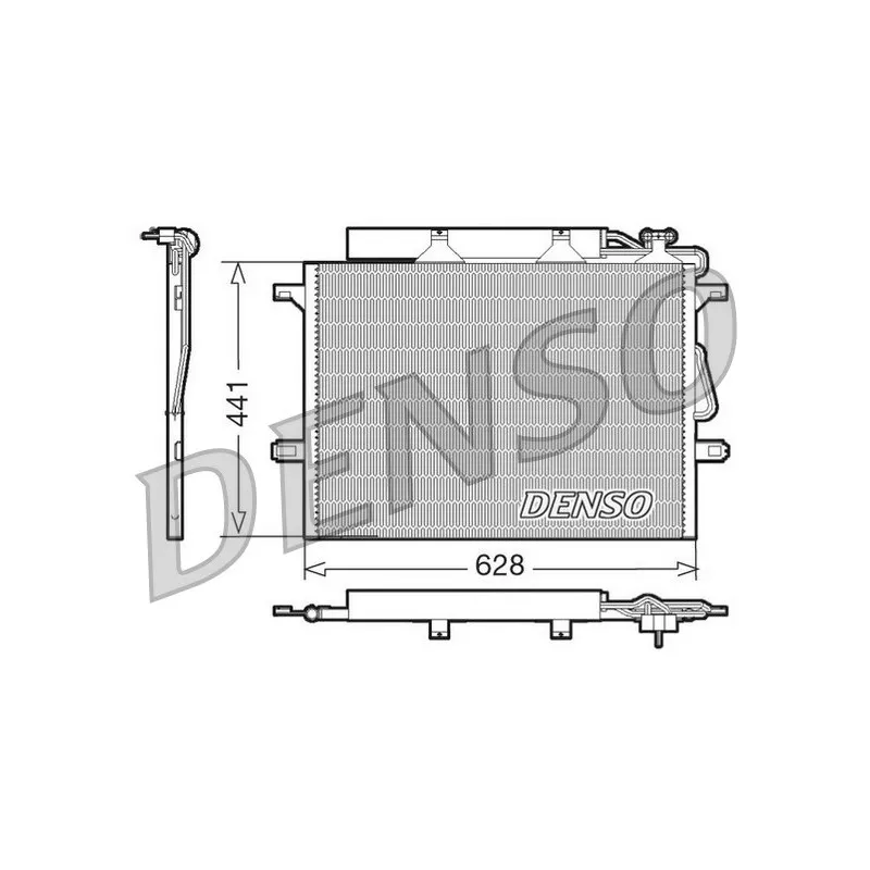 Condenseur, climatisation DENSO DCN17018