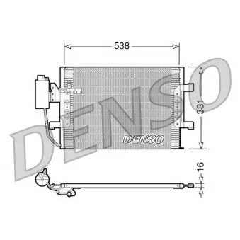 Condenseur, climatisation DENSO