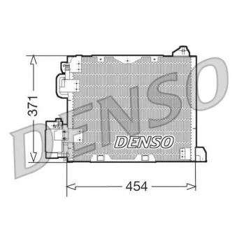 Condenseur, climatisation DENSO DCN20006
